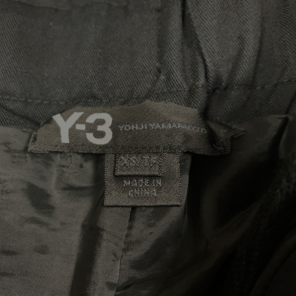 Y-3 Yohji Yamamoto Cargo Jogger Men's XS Black Side Taped Cuffed Pant Streetwear - Picture 2 of 11